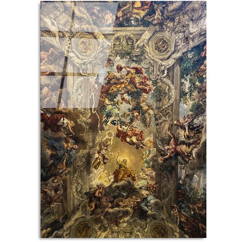 UV-185 70 x 100 Multicolor Decorative Tempered Glass Painting slika 5