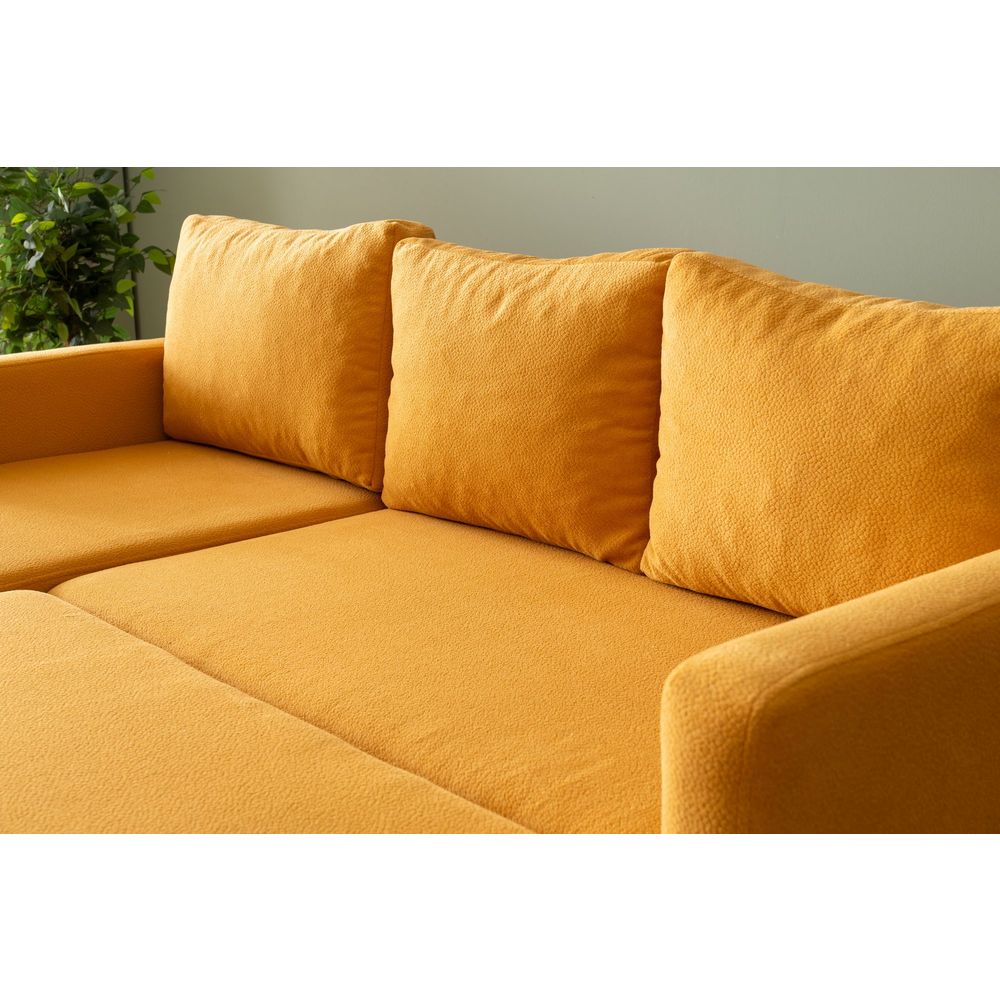 Krevetna ugaona sofa Flavia – bež slika 8