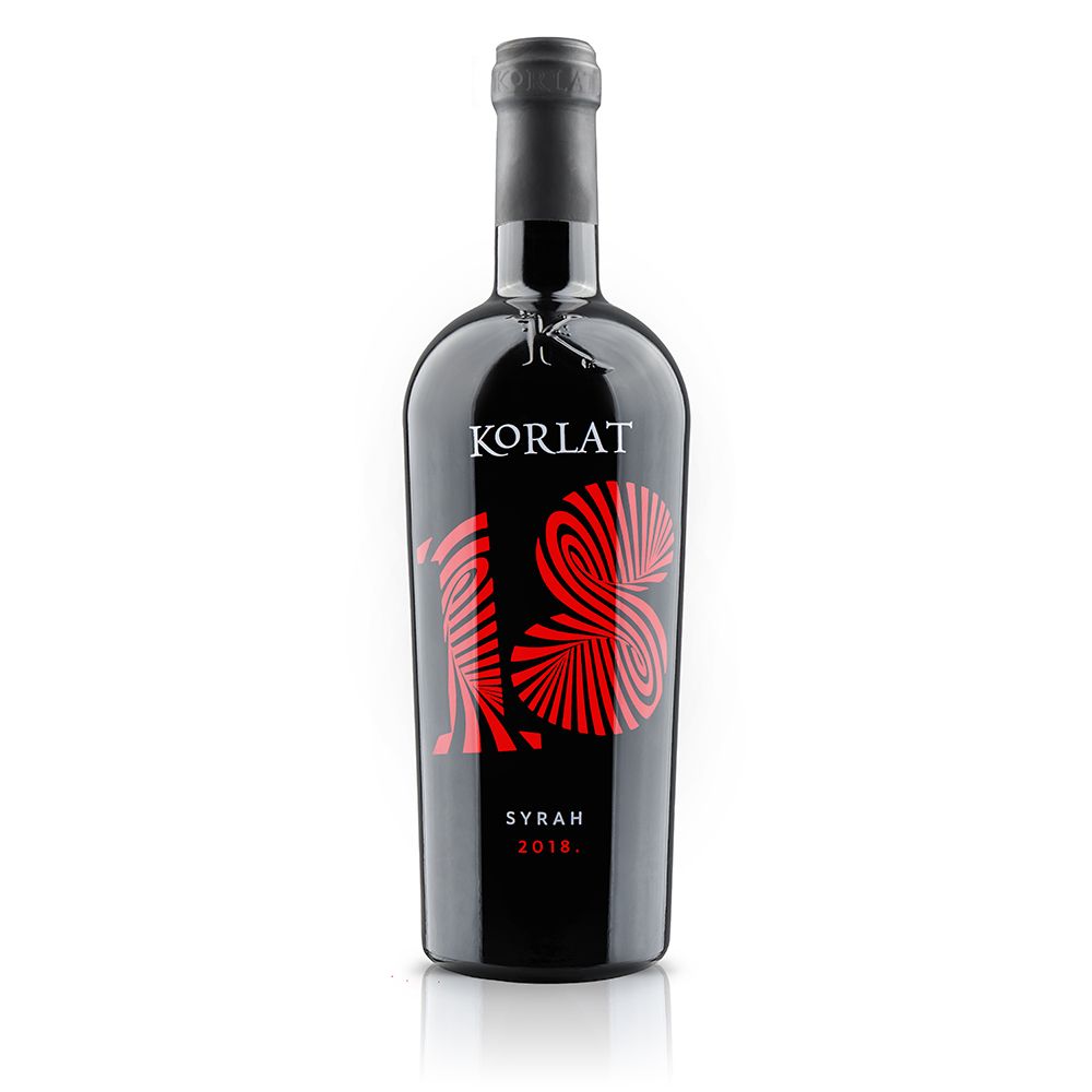 Korlat Syrah 2018 0,75L, zaštićena oznaka izvornosti slika 1