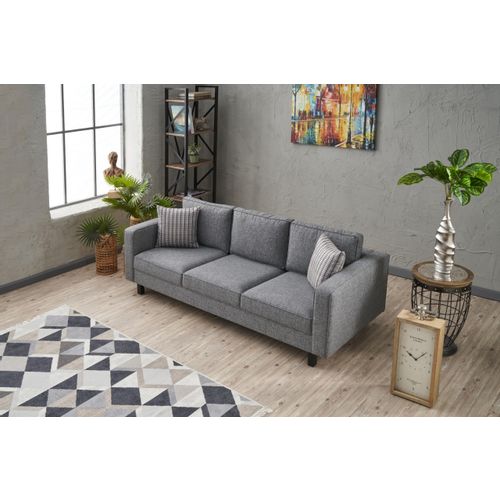 Atelier Del Sofa Trosjed, Sivo, Kale Linen - Grey slika 2