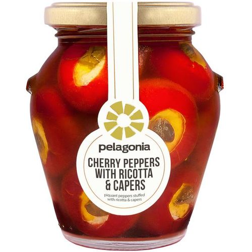 Pelagonia Cherry Paprika Punjena Ricotta & Kapare 280g slika 1