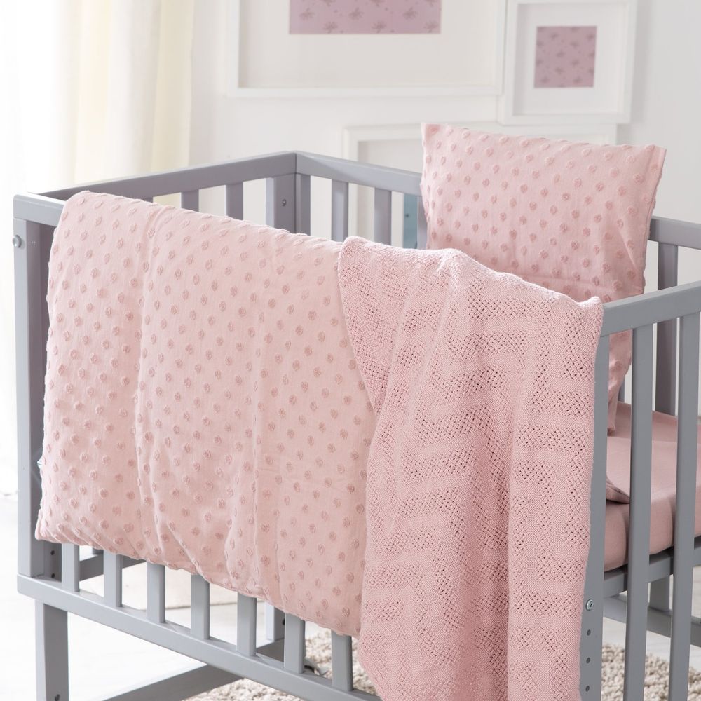 Roba Kids Set posteljinom sa dekicom Lil Planet, Rozi slika 2