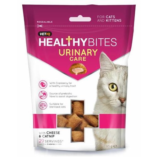 Mark+Chappell Healthy Bites Urinary za mačke i mačiće 65 g slika 1