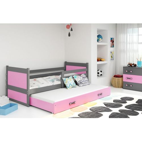 Krevet BMS Rico za 2 osobe 200x90 cm, GRF roza slika 1