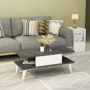 Beta - Black, White Black
White Coffee Table