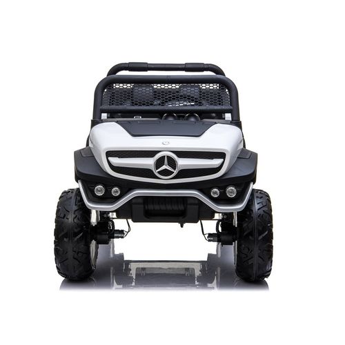 Licencirani auto na akumultor Mercedes Unimog 4x4 - bijeli slika 2