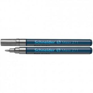 Flomaster Schneider, Paint marker Maxx 271, 1-2 mm, srebrni