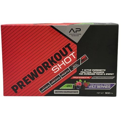 Athletic Pharm Preworkout Shot 20 Ampoules  slika 1