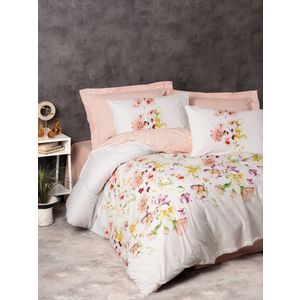 Emma v2 - Salmon Salmon
White Ranforce Double Quilt Cover Set