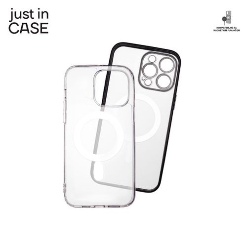 2u1 Extra case MAG MIX paket CRNI za iPhone 14 Pro Max slika 2