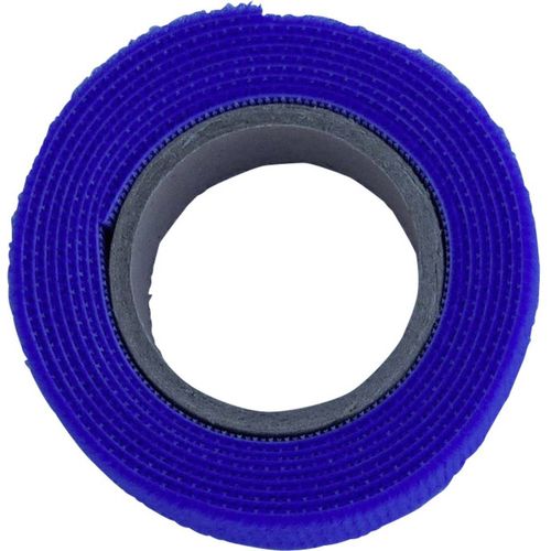 TRU COMPONENTS 910-131-Bag prianjajuća traka za povezivanje grip i mekana vunena tkanina (D x Š) 1000 mm x 20 mm plava boja 1 m slika 1