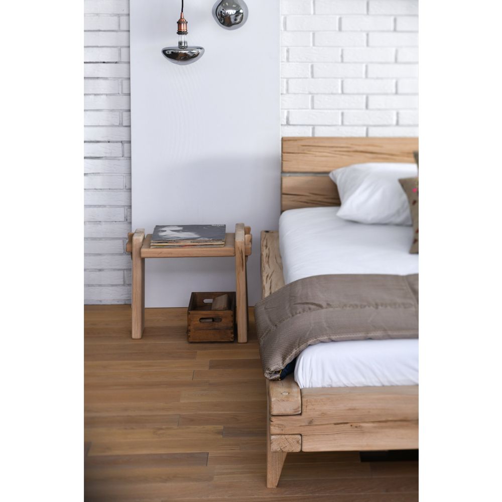 Krevet MALAK 8 200 x 200 cm jela/smreka  slika 7