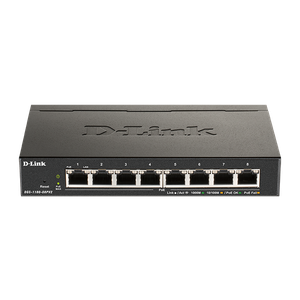 D-Link switch web upravljivi PoE, DGS-1100-08PV2