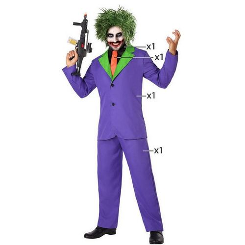 Svečana odjeća za odrasle Joker Vijoličasta Ubojica (3 Dijelovi) M/L slika 2