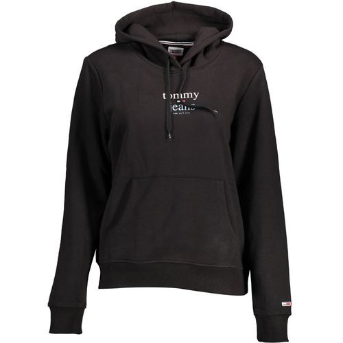 TOMMY HILFIGER SWEATSHIRT WITHOUT ZIP WOMAN BLACK slika 1