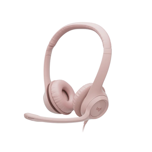 Slušalice Logitech H390 USB - ROSE, 981-001281 slika 1