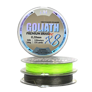 MATE Goliath X8 Braid Chartreuse 0.14mm 120m (MT13131)