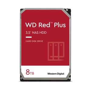 WD Red Plus 8TB SATA3 5400rpm 256MB hard disk za NAS