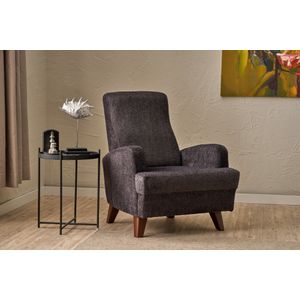 Kana - Antracitni Wing Chair
