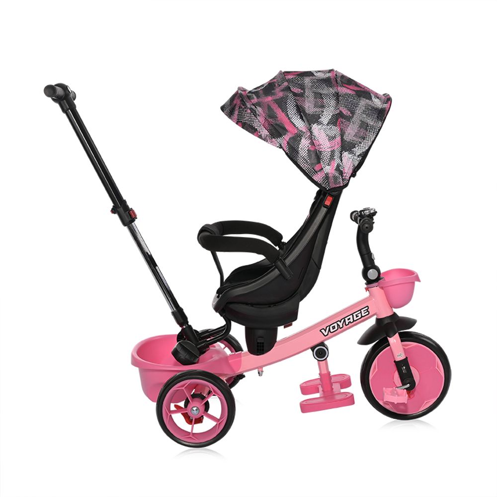 Lorelli Tricikl Voyage, Pink Grunge slika 3