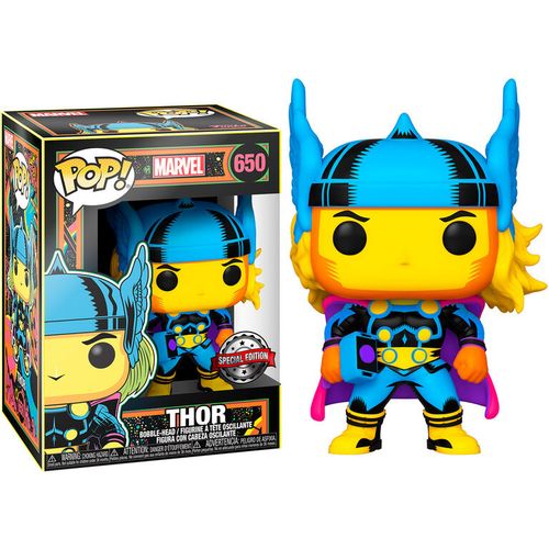 POP figure Marvel Black Light Thor slika 3