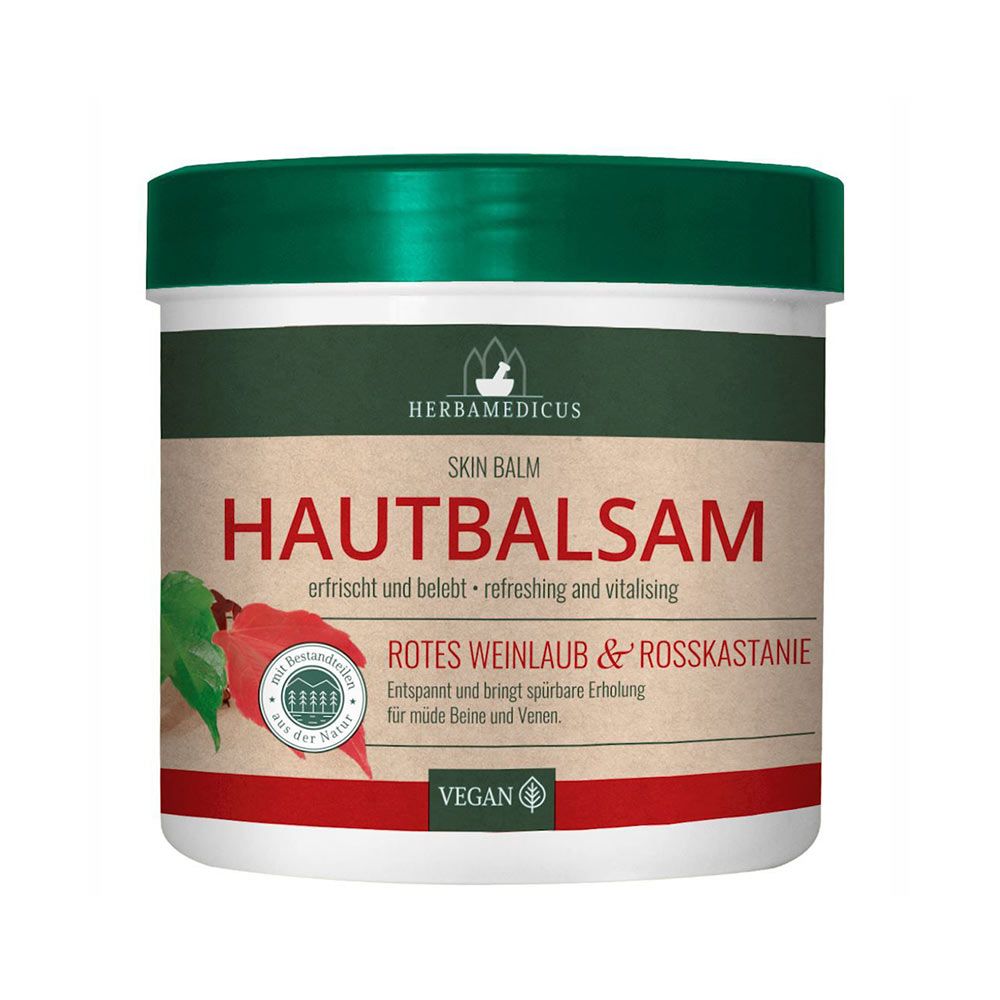 Herbamedicus Balzam za tijelo kesten crna vinova loza 250ml slika 1