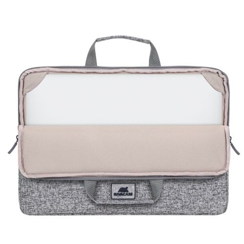 Torba RivaCase 15.6" Anvik 7915 Light Grey laptop sleeve with handles slika 10