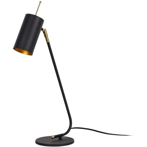 Opviq Stolna lampa TABLE metalna crna, 8 x 26 cm, visina 55 cm, duljina kabla 200 cm, E27 40 W, Sivani - MR-611 slika 5