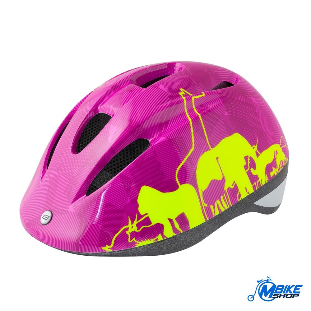 Force Dječija kaciga Fun Animals Fluo/Pink slika 1