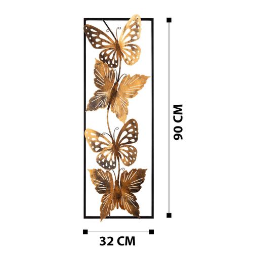 Wallity Metalna zidna dekoracija Butterfly slika 7