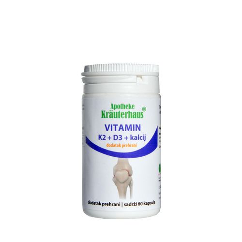 Vitamin K2 + D3 + Kalcij - 60 Kapsula slika 1