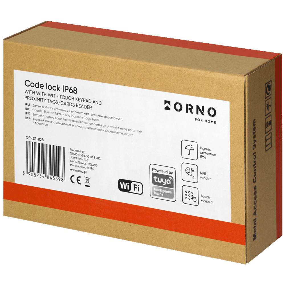 Orno Tastatura sa RFID karticom OR-ZS-828 slika 6