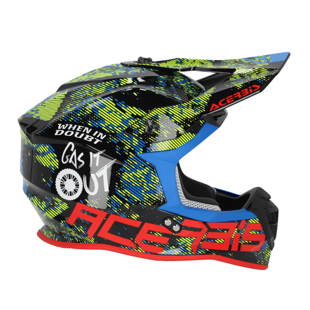 Zatvorena - full face off road kaciga za motor M vel. Acerbis Linear 2206 - CB slika 3