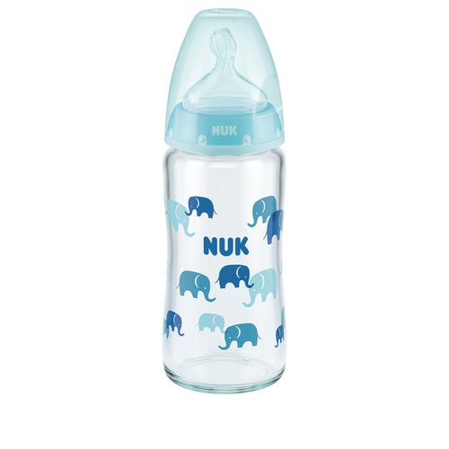 NUK staklena bočica FC+ 240 ml, 0-6 m 10745121 slika 4