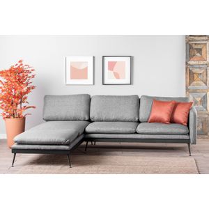 Atelier Del Sofa Kutna garnitura, Sivo, Reya Corner - Grey GR110\SP202