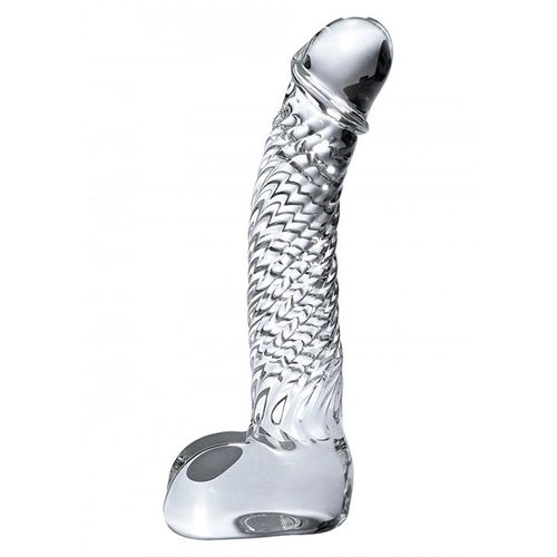 Stakleni dildo 17cm slika 1