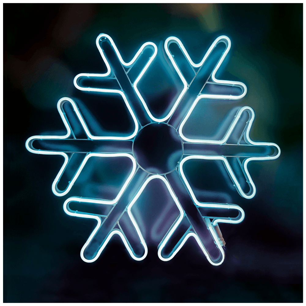 home Dekorativna rasvjeta, LED neonska figura, pahuljica - NEON 2 slika 1