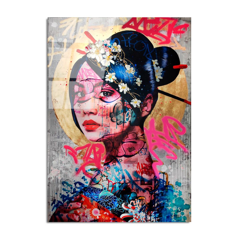 UV-726 Dekorativna Slika na Kaljenom Staklu, Višebojna, 70 x 100 cm slika 6
