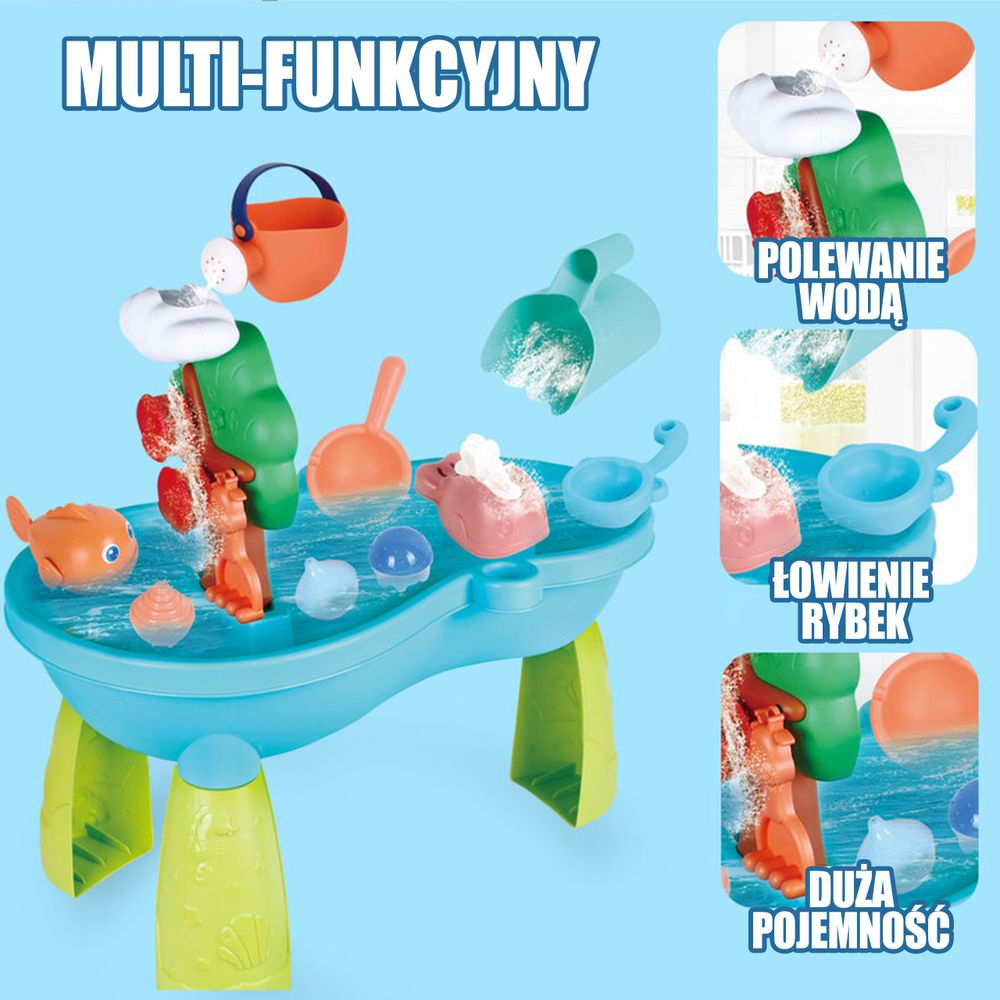 Woopie vodeni stol 2u1 sandbox waterfall 10 kom. slika 5