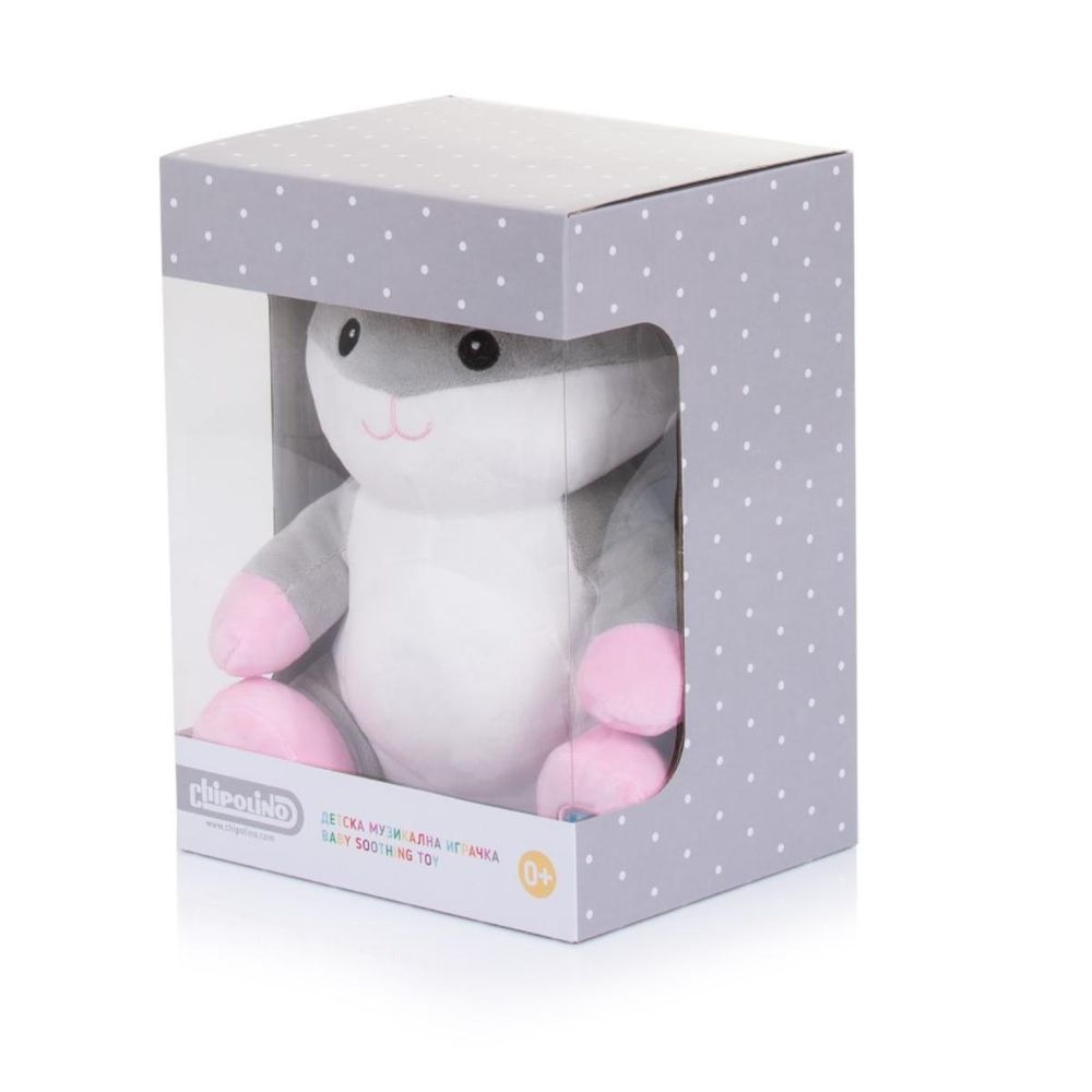 Chipolino Muzička plišana igračka sa noćnim svjetlom Bunny Pil02302Bunn slika 2