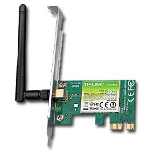 NIC TP-Link TL-WN781ND, PCI Express Adapter, 2,4GHz Wireless N 150Mbps, Detachable Omni Directional Antenna 1 x 2dBi (RP-SMA) slika 4