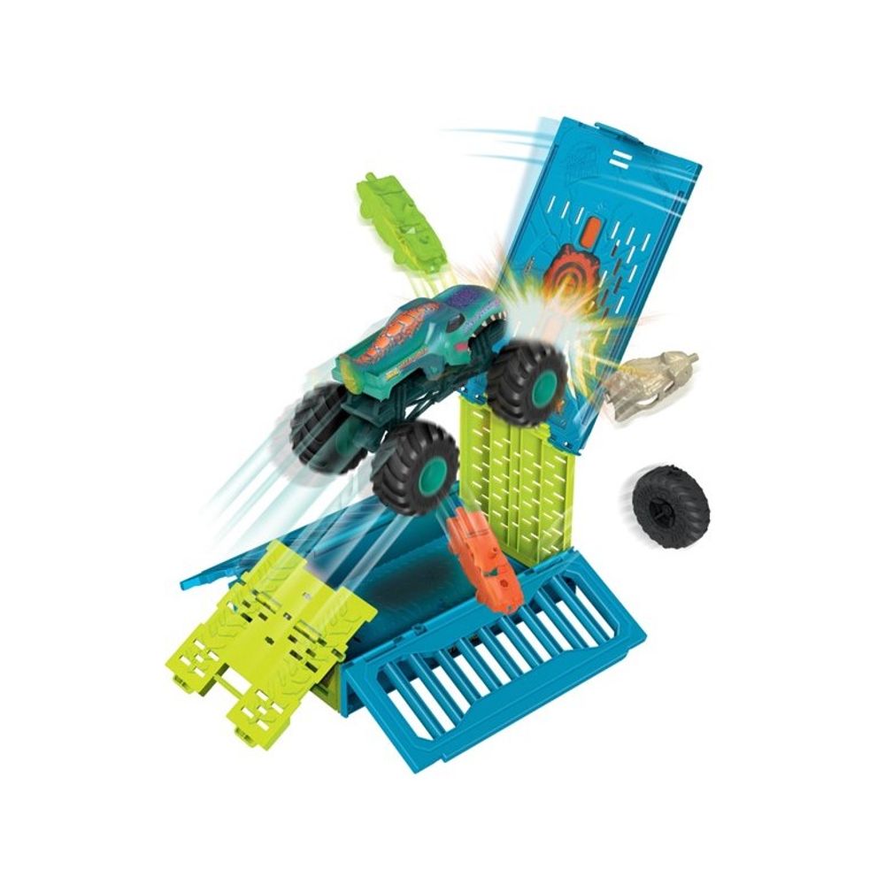Hot Wheels HNC29 Monster Trucks Mega-Wrex Crash Cage slika 1