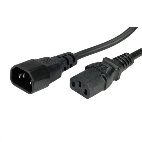 Secomp Value Monitor/UPS Power Kabl, IEC 320 C14 - C13, black, 1.0m slika 2