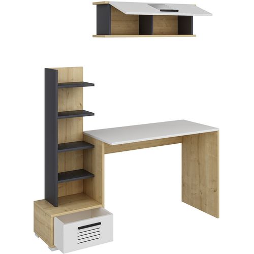 Dawn - Sapphire Oak, White, Anthracite Sapphire Oak
White
Anthracite Study Desk slika 5