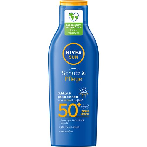 NIVEA SUN Protect & Moisture hidratantni losion za sunčanje SPF 50+, 200 ml slika 1