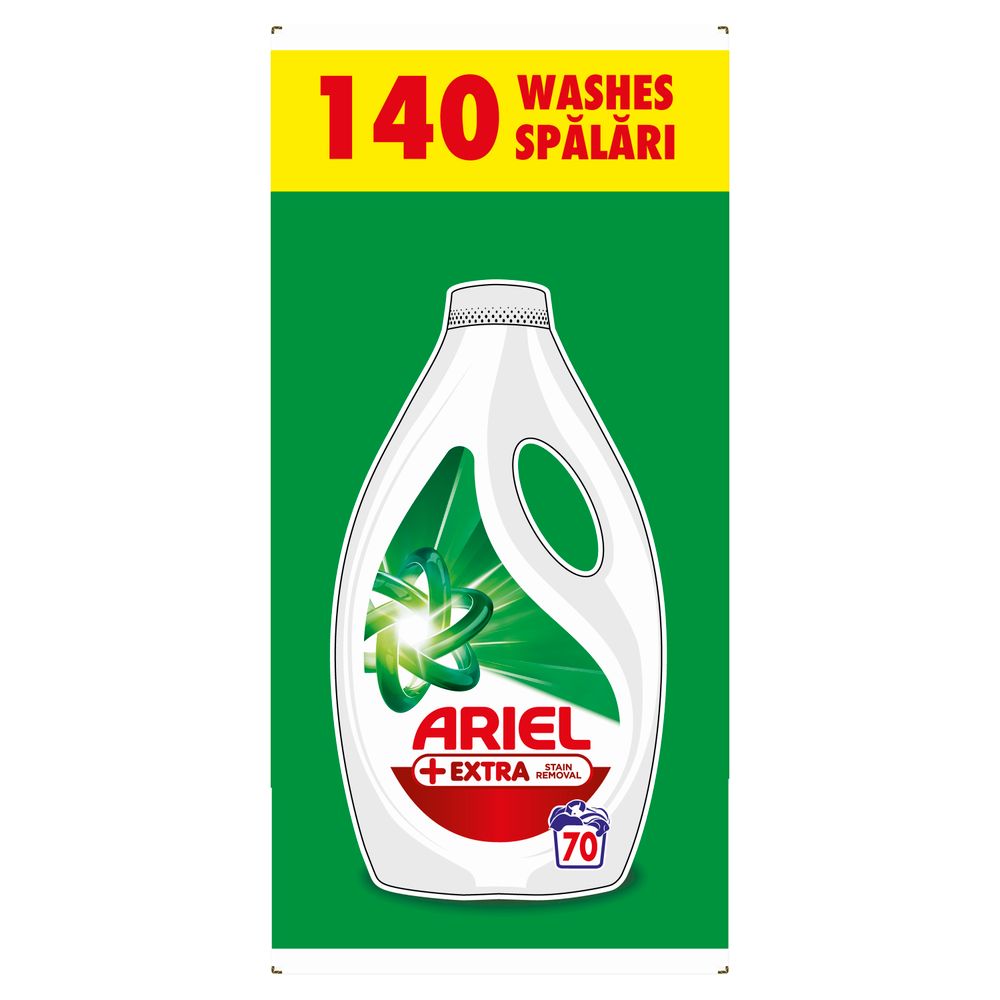 Ariel tečni deterdžent za pranje veša Extra Clean 140 pranja slika 2