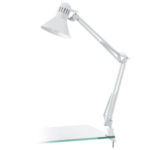 Eglo Firmo Stolna Lampa - Bijela, E27, 1x60W