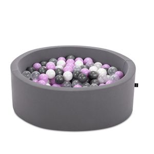 Bazen sa Loptama Bubble Pop 200 v1 - sivi