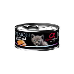 Alpha Snack Kitten Salmon, monoproteinska hrana za mačiće, losos, 85 g