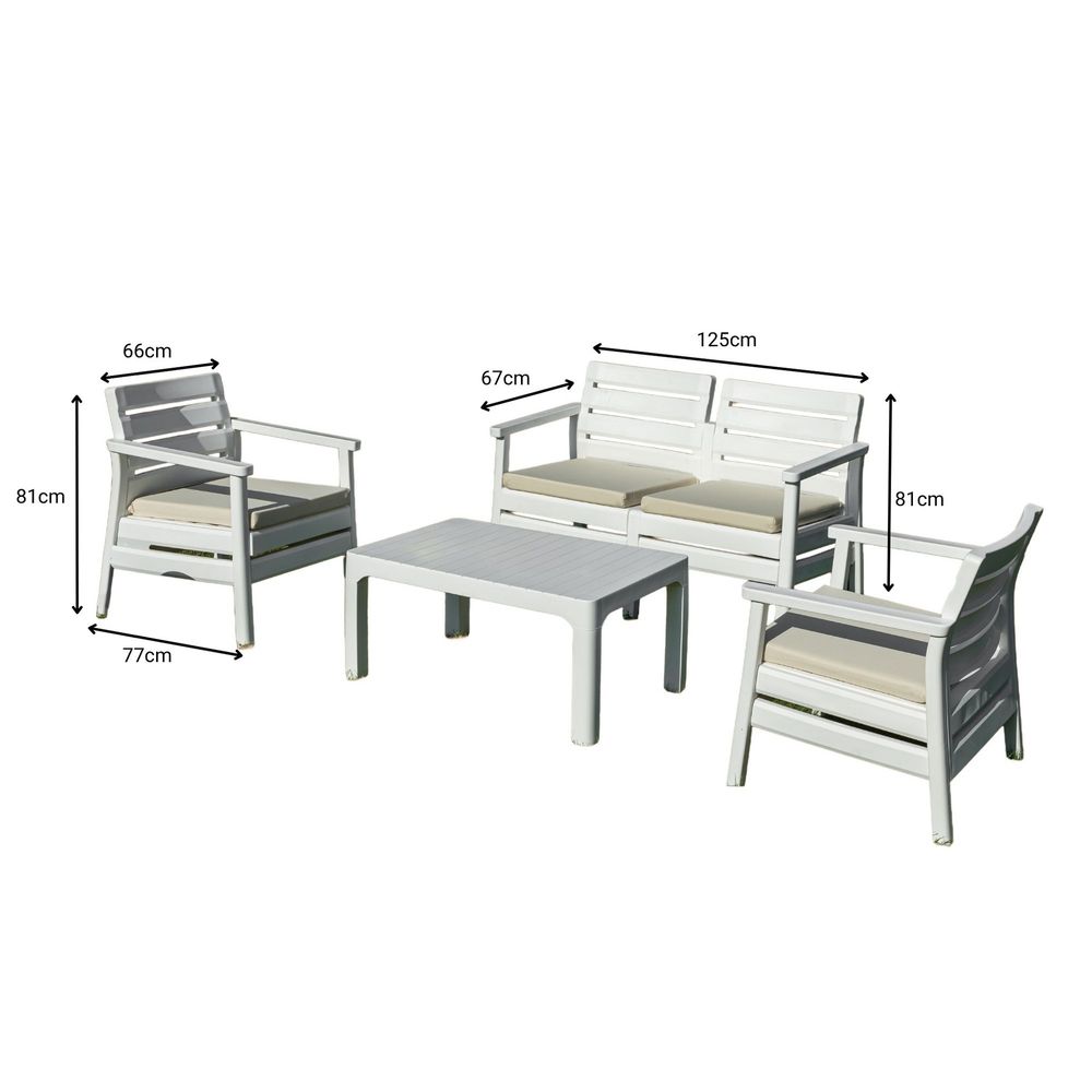 Lounge set Solemare - Bijeli vrt slika 6